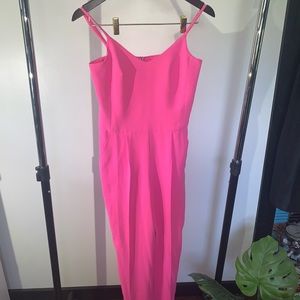 Pink jumpsuit